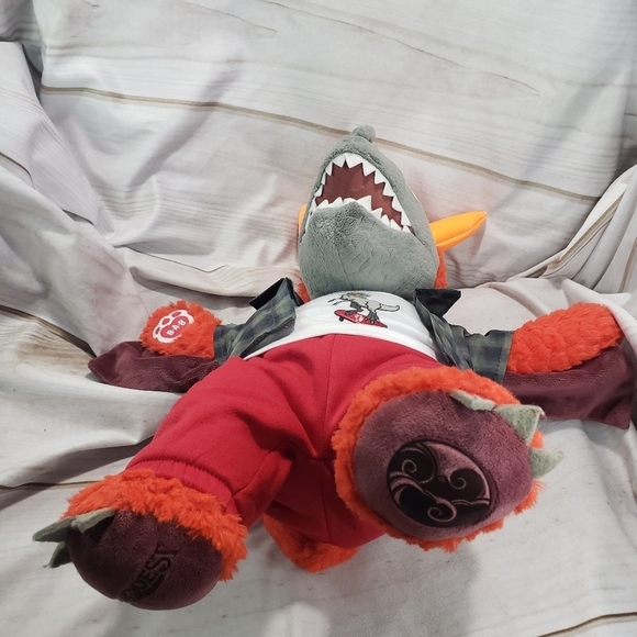 Build A Bear Red Dragon Great Wolf Lodge Magiquest Plush With Outfit 17 Inch - Picture 6 of 14